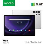 Modio M92 5G Tablet, 16GB 1TB ROM,10000mAh High Capacity Android 13