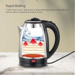 SPJ 1.8L Electric Kettle EKU-SS1801 - Black & Silver