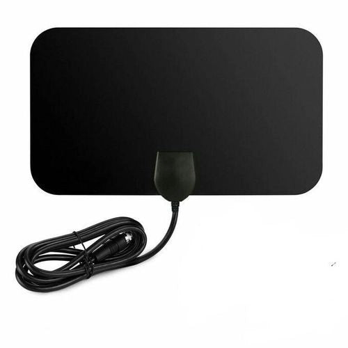 Digital TV Antenna - 110 Miles HDTV Digital Indoor Antenna - Black